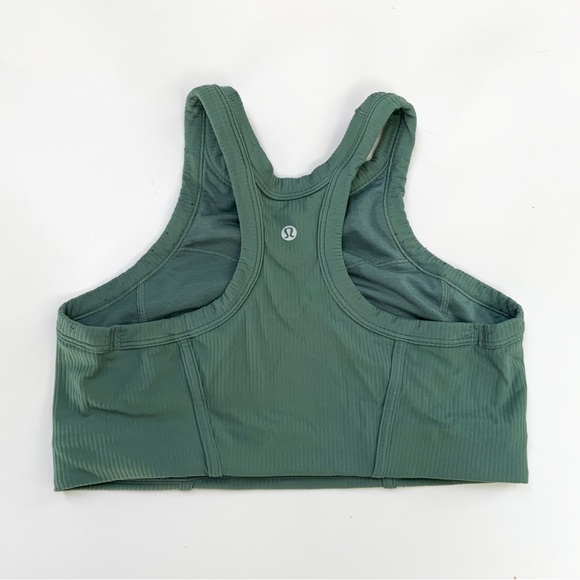Lululemon Sports Bra Green Size 12 Style LW2DKIS - Picture 1 of 5